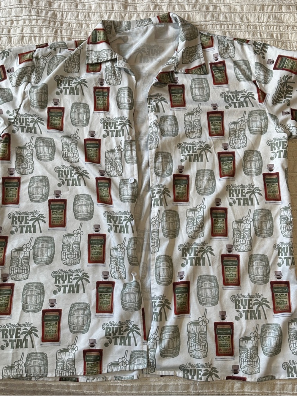 Novelty Woodinville Whiskey Hawaiian Shirt